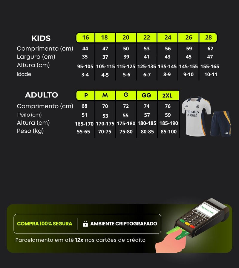 Conjunto Infantil Atletico Mineiro 25/26 - Home