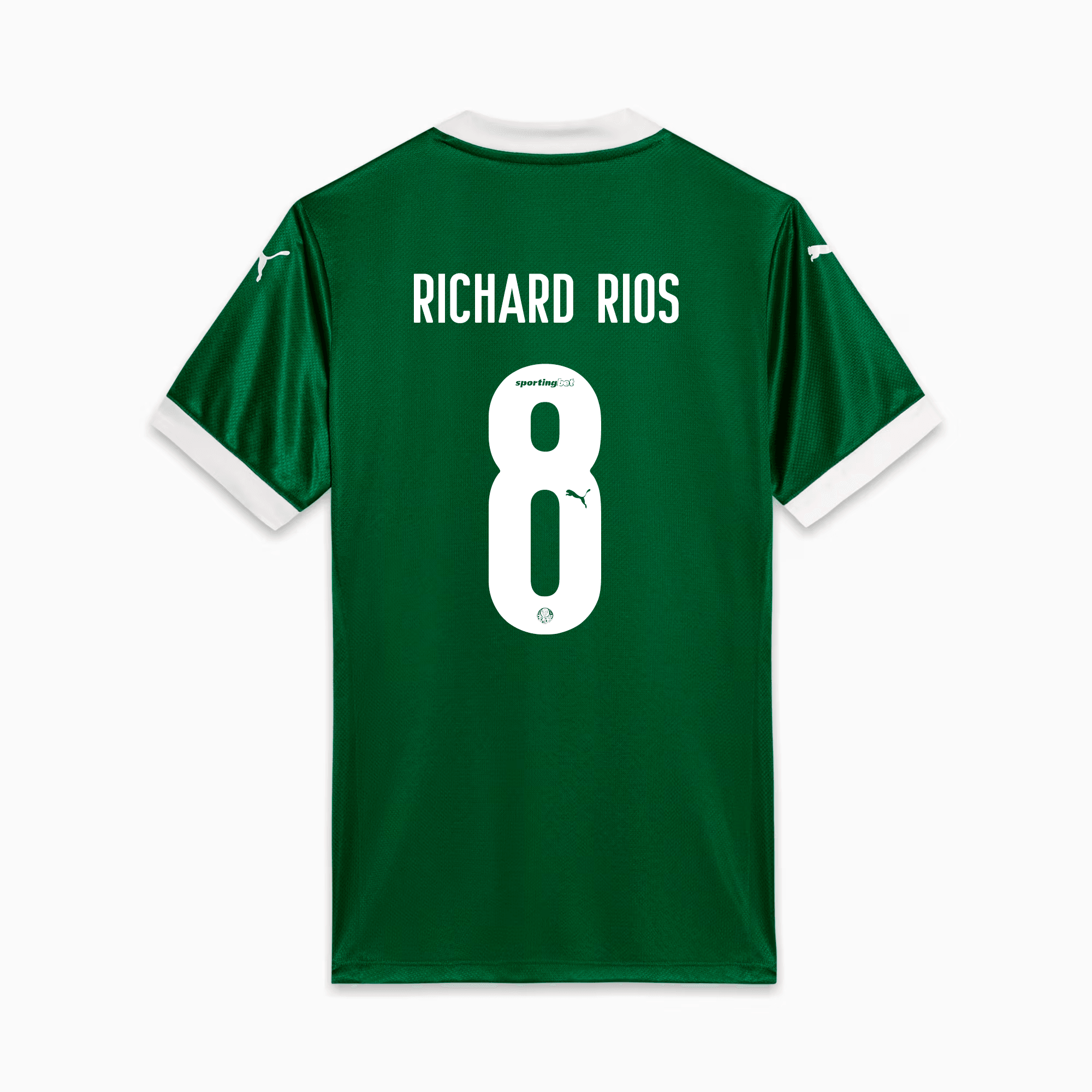Camisa Puma Palmeiras 2025/26 I - Richard Rios N° 8