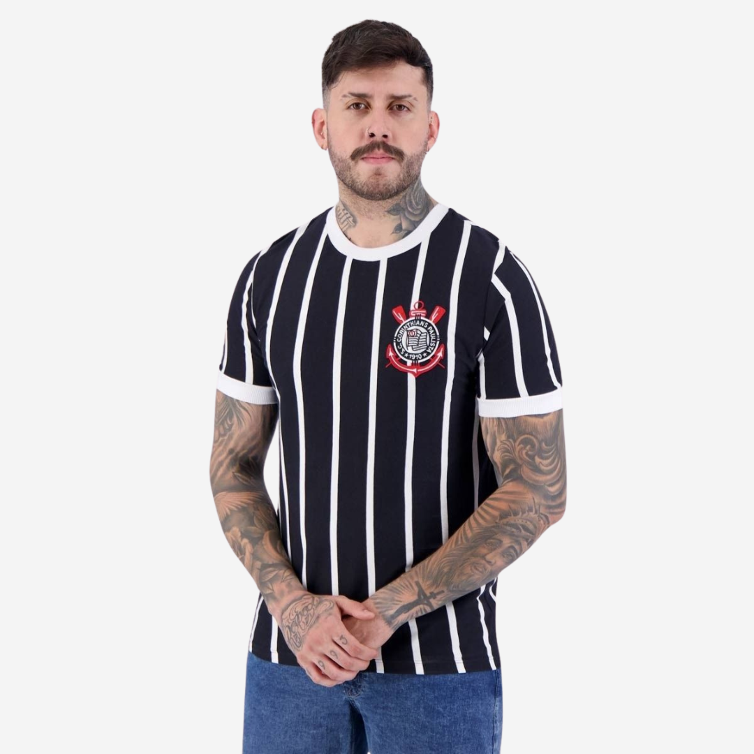 Camisa Corinthians 2022/23 Retrô Preta
