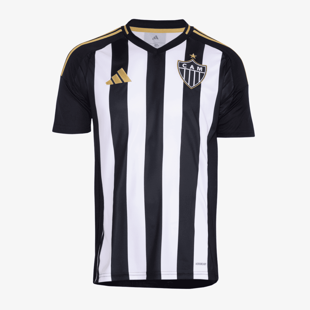 Camisa Adidas Atlético Mineiro 2025/26 I G. MENINO N° 25