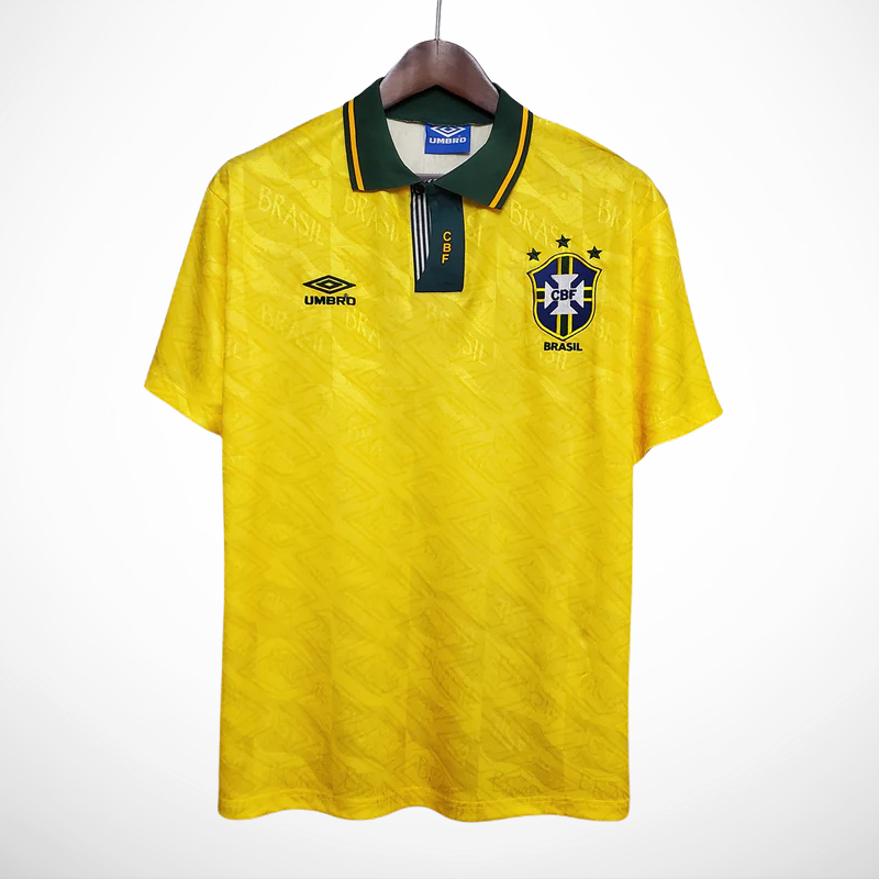 Camisa Brasil Home - Retrô 1991/93