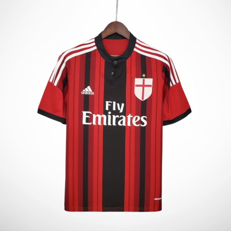 Camisa Milan Titular 14/15 - Versão Retro