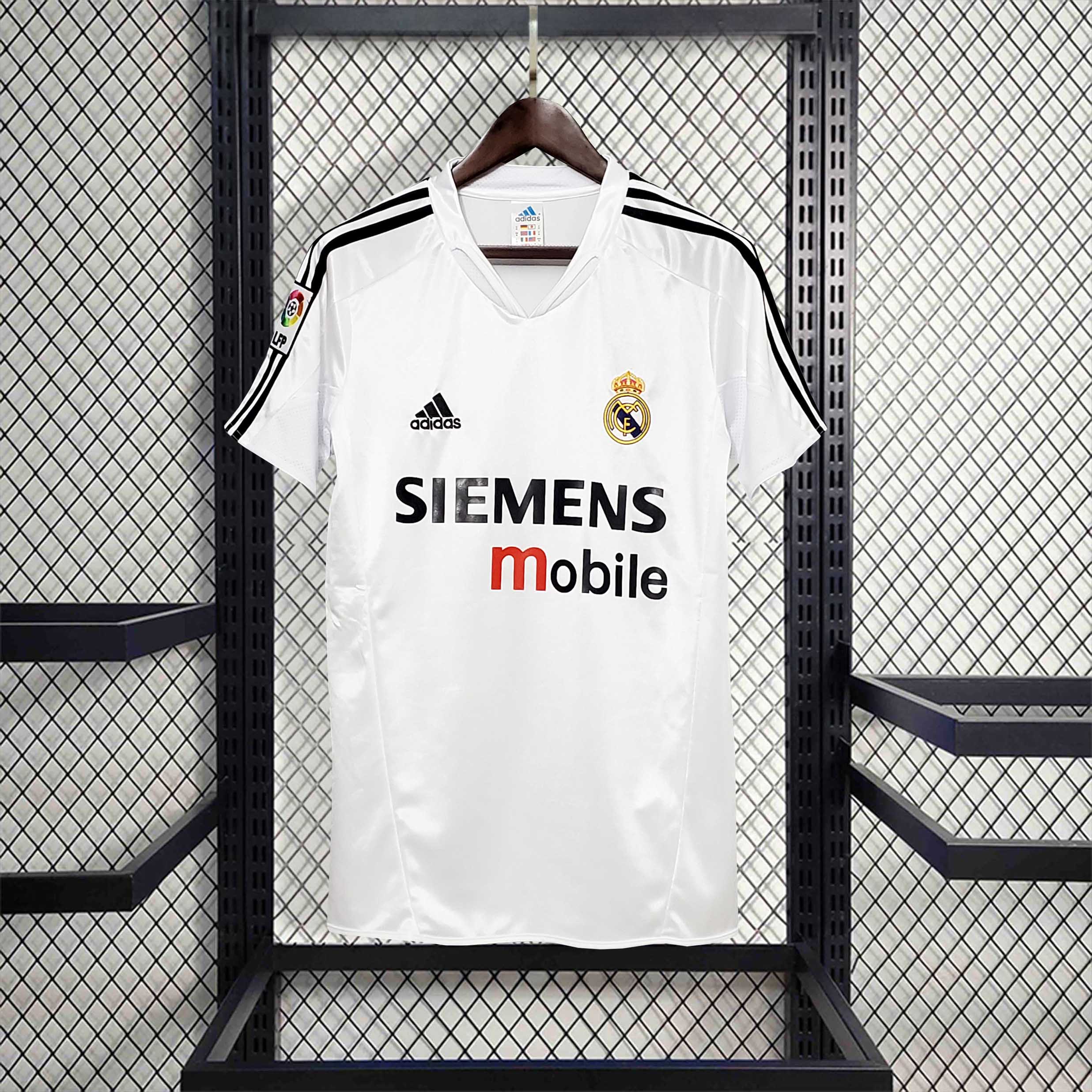 Camisa Real Madrid Home 04/05 - Versão Retro