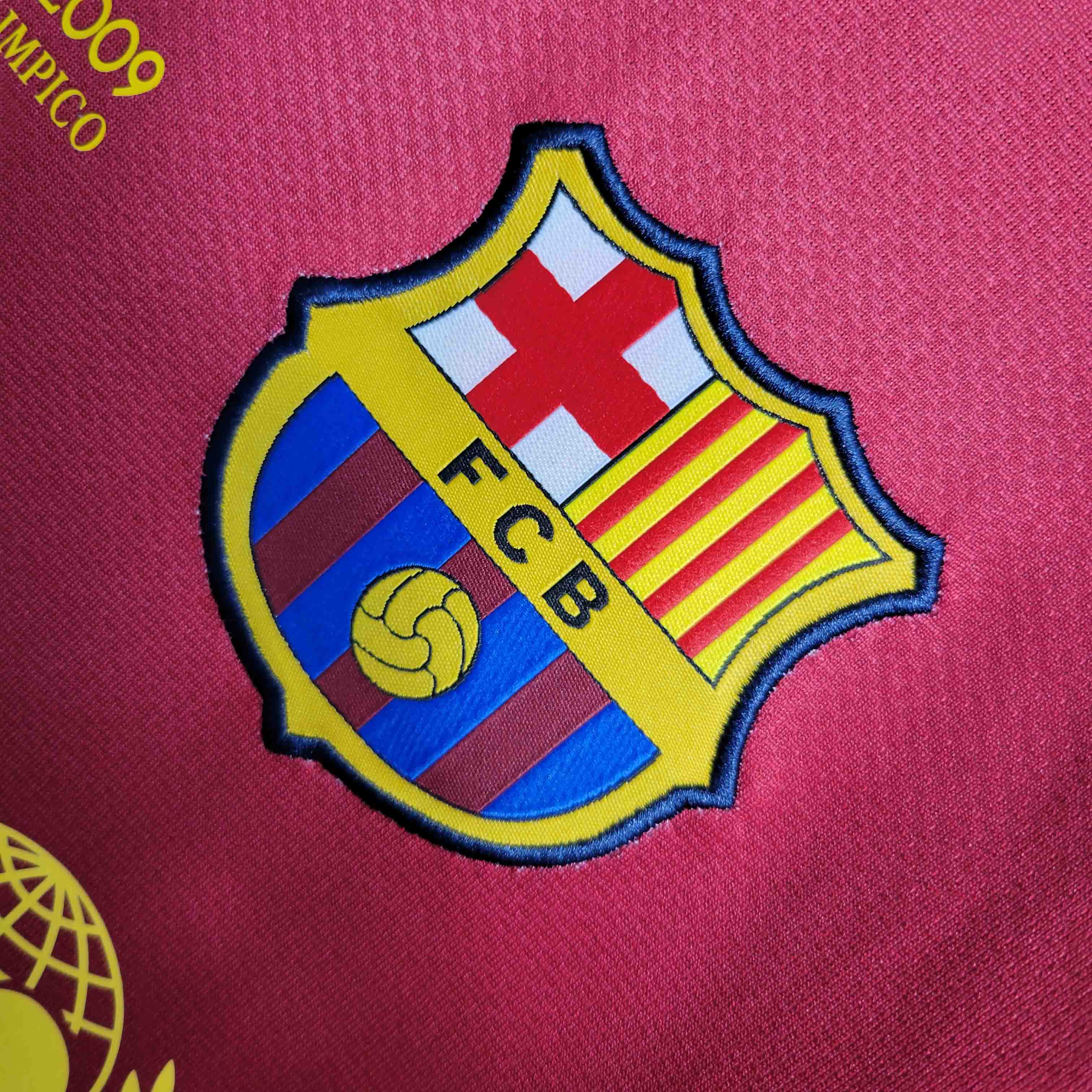 Camisa Barcelona Titular 08/09 - Versão Retrô