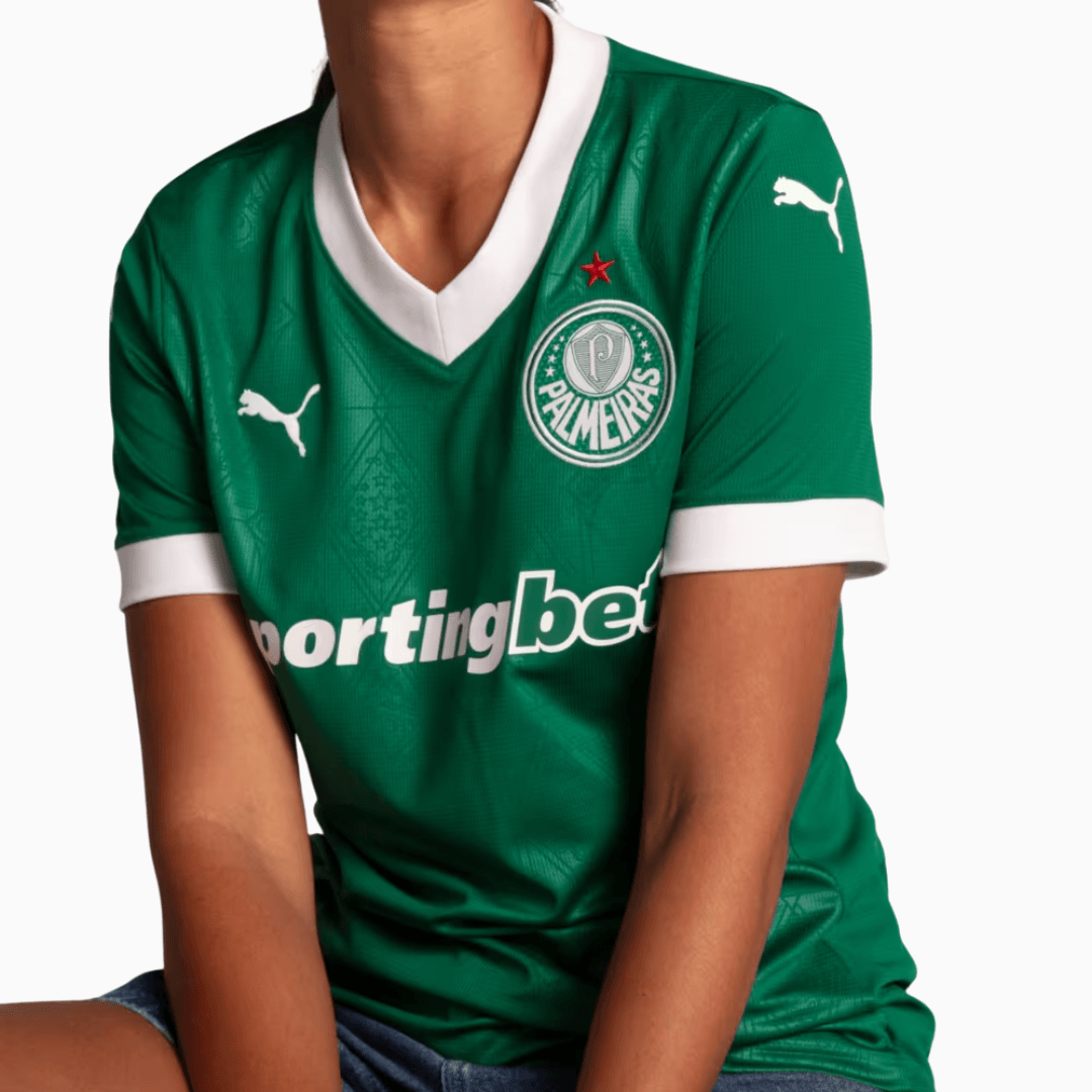 Camisa Feminina Puma Palmeiras 2025/26 I Torcedor