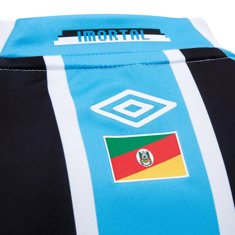Camisa do Grêmio Azul Listrada 25/26 - Home