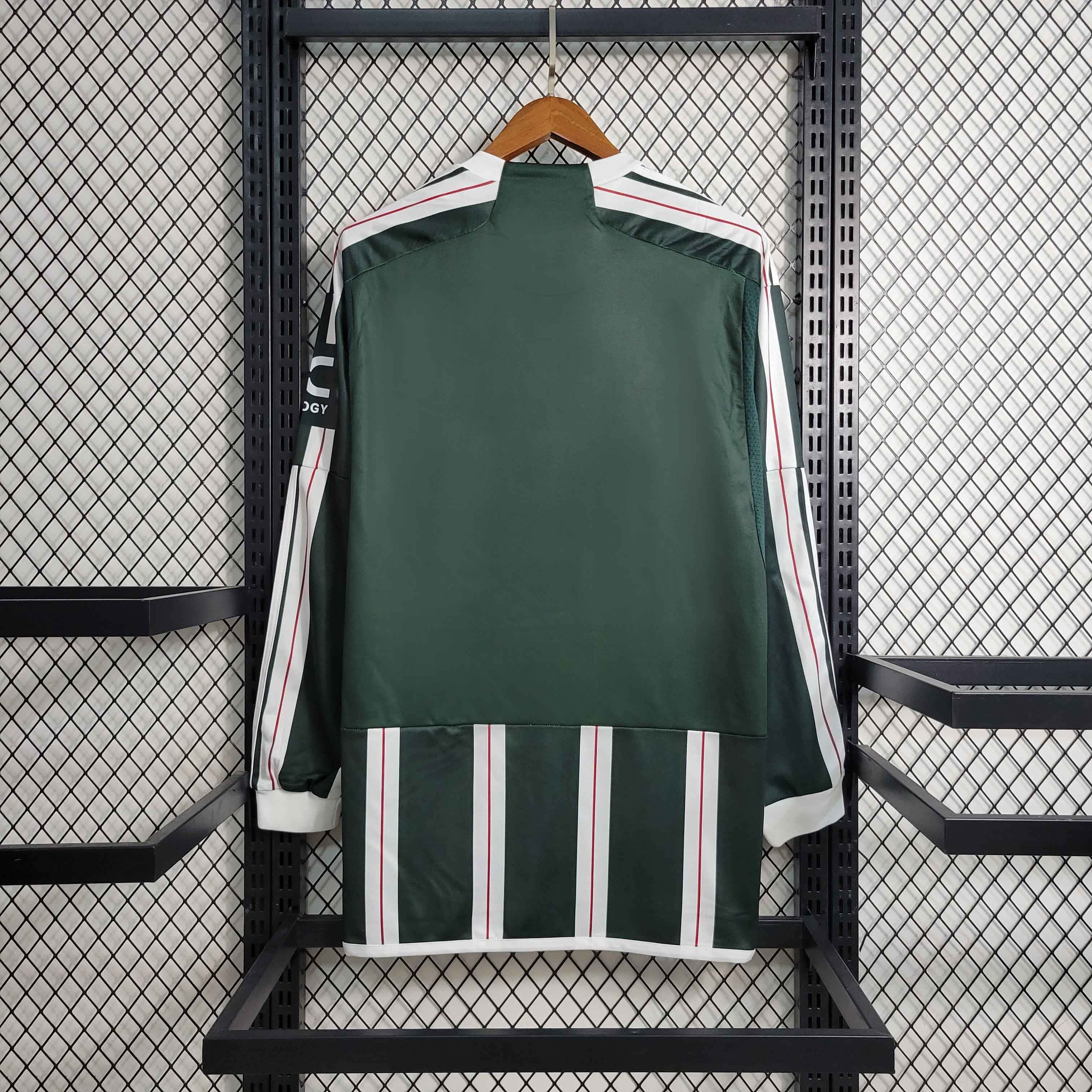 Camisa Manchester United III Manga Longa 23/24 - Versão Torcedor