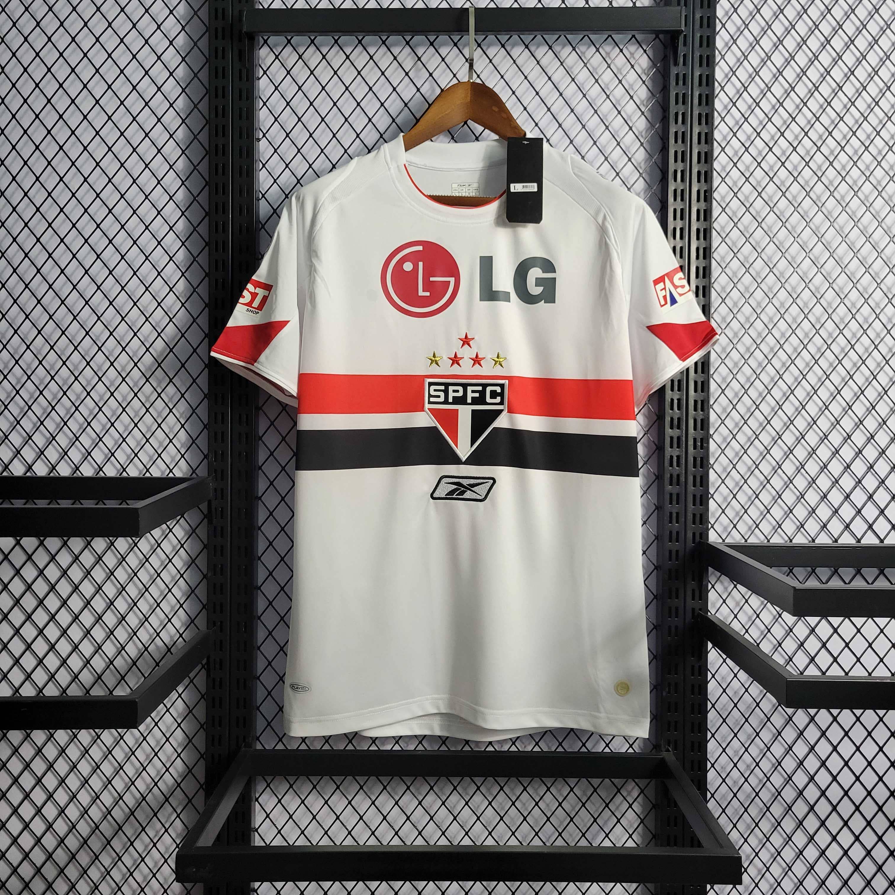 Camisa São Paulo 2006 Retrô - Versão Retro - Branco