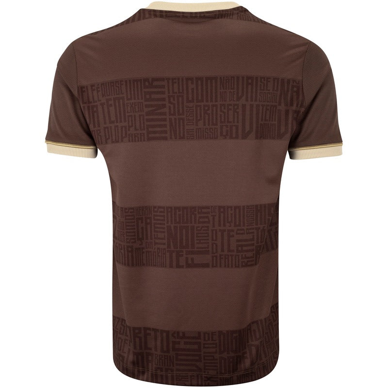 Camisa Mengão Identidade 24/25 Masculina Marrom