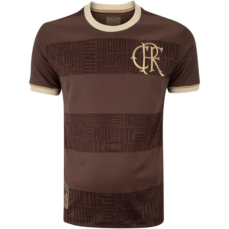 Camisa Mengão Identidade 24/25 Masculina Marrom