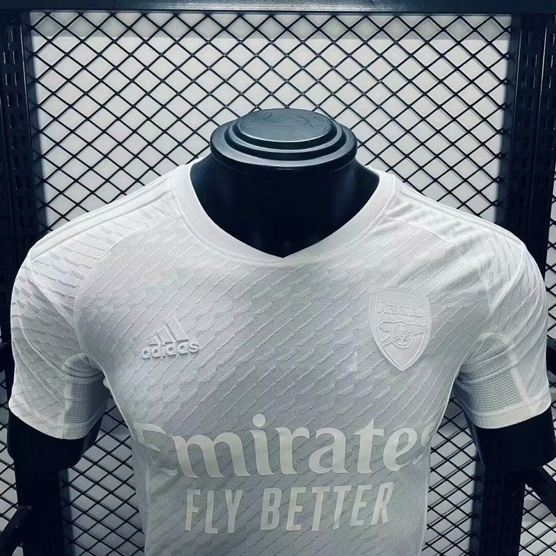 Camisa Versão Jogador Arsenal White 23/24