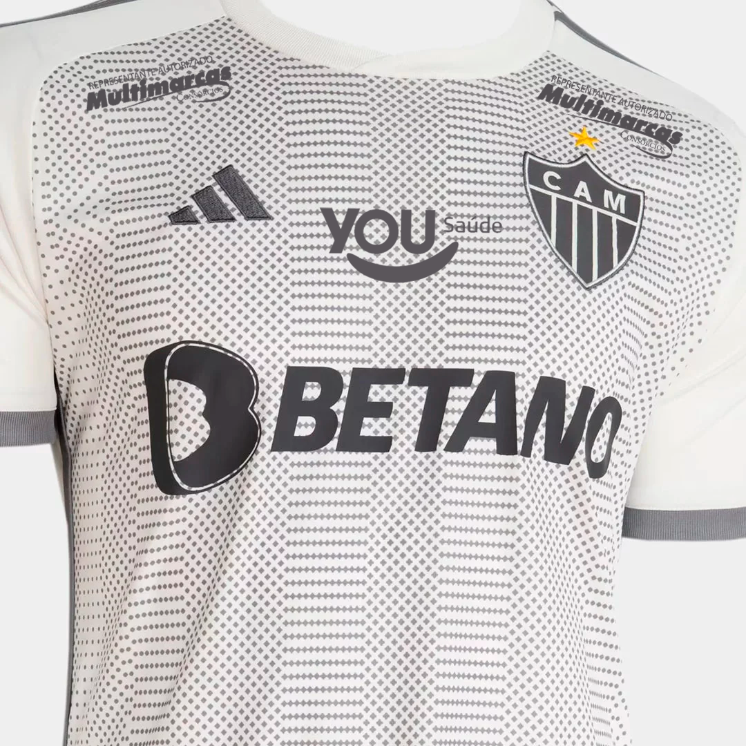 Camisa Adidas Atlético Mineiro 2024/25 II Com Patrocínios