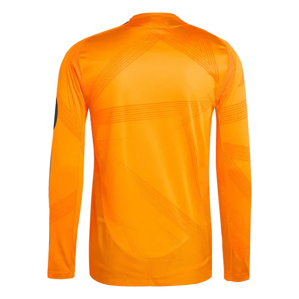 Camisa Real Madrid Away Manga Longa 24/25 Masculino - Laranja
