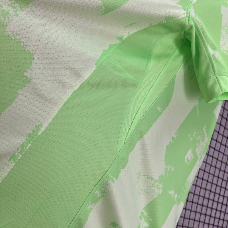 Camisa Barcelona Verde Florescente 24/25 Away