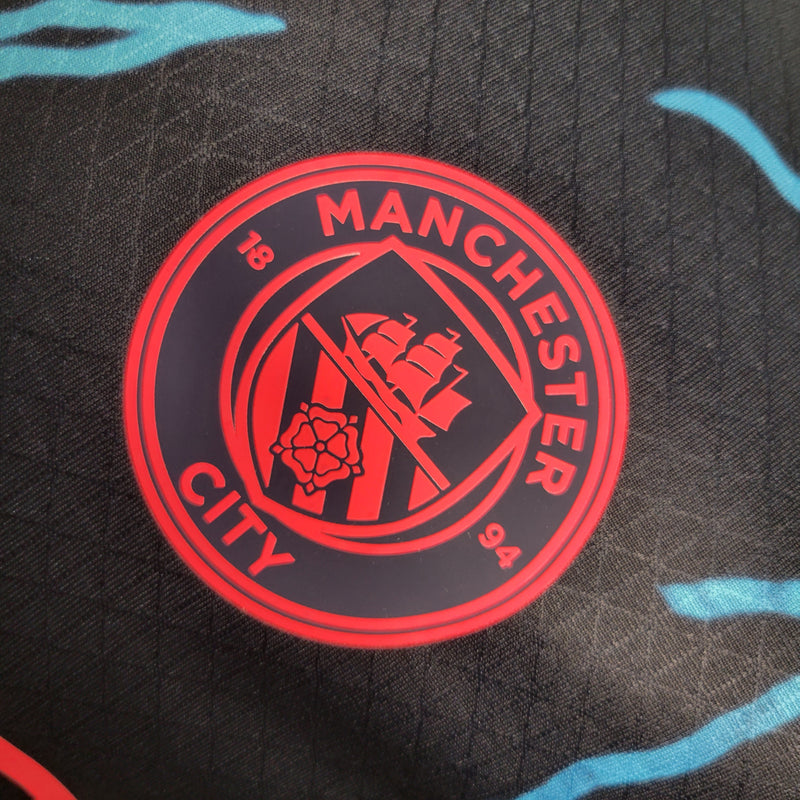 Camisa Manchester City Versão Jogador 23/24 Away