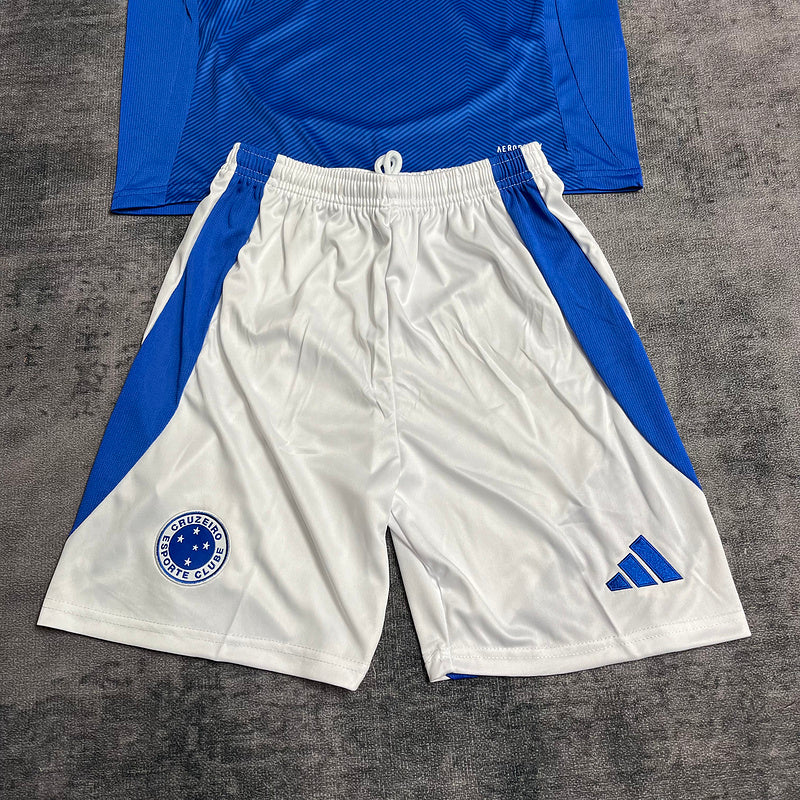 Conjunto Infantil Cruzeiro 25/26 - Home