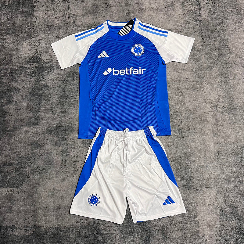 Conjunto Infantil Cruzeiro 25/26 - Home