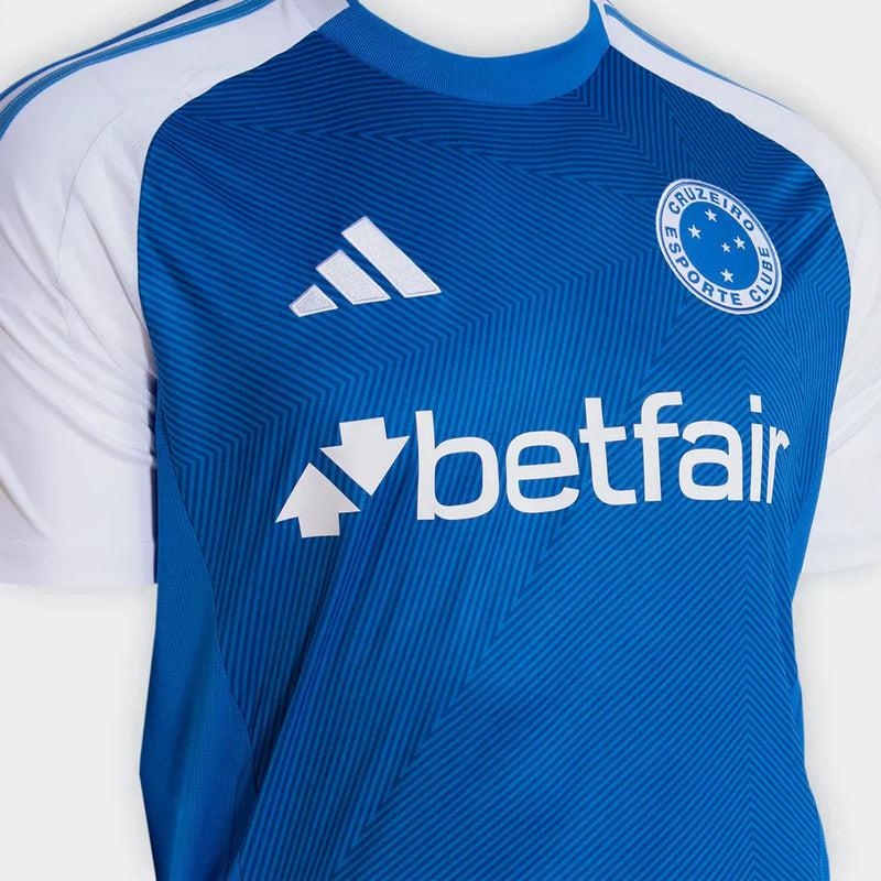 Camisa Cruzeiro I 25/26 Torcedor Masculina - Azul