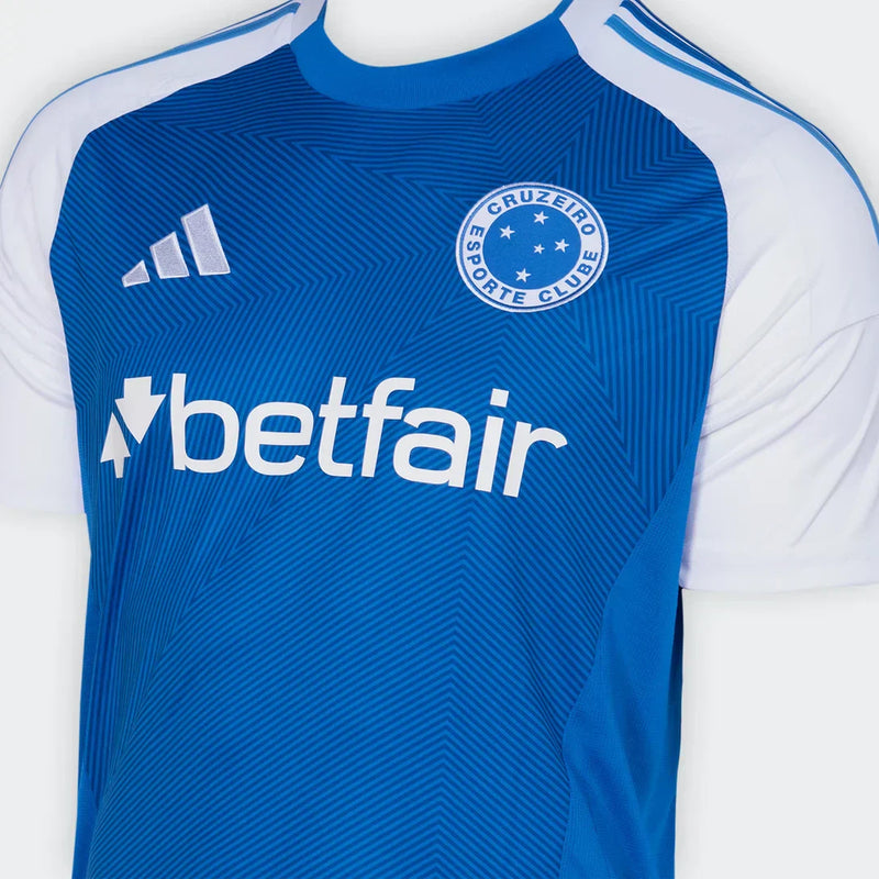 Camisa Cruzeiro I 25/26 Torcedor Masculina - Azul