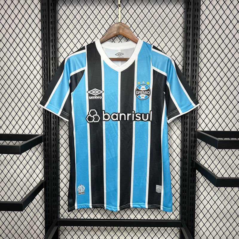 Camisa Gremio Titular 24/25 - Preto e Azul