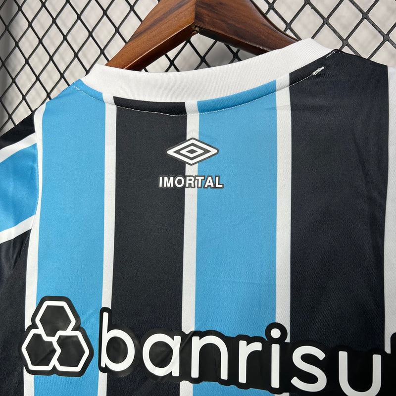 Camisa Gremio Titular 24/25 - Preto e Azul