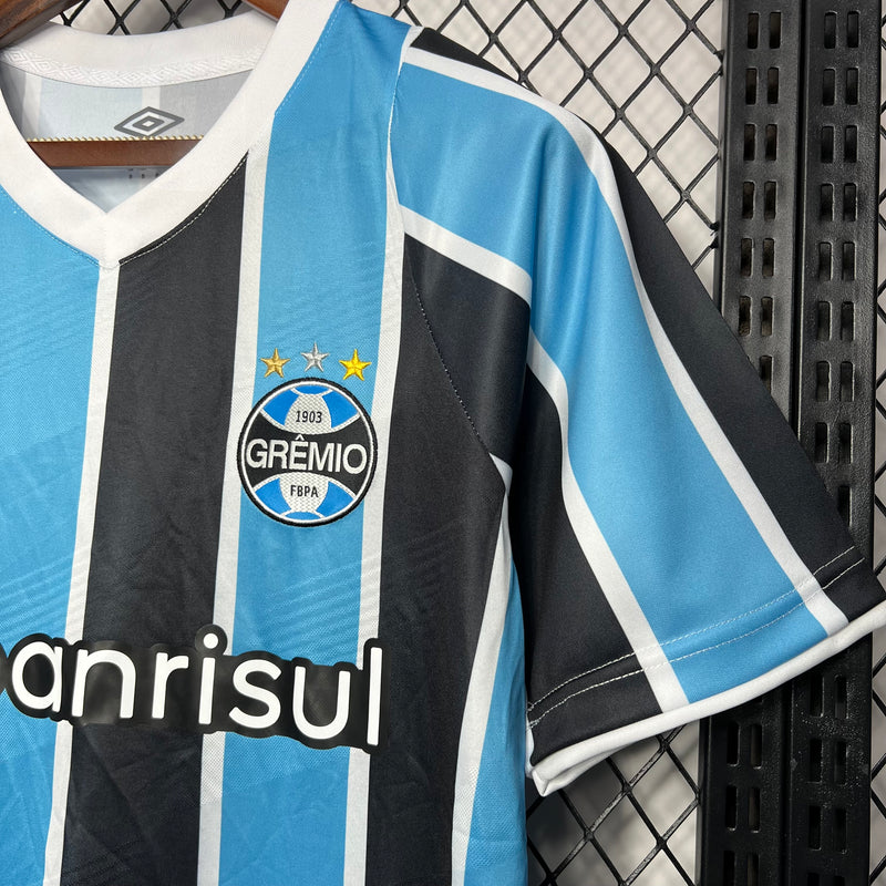 Camisa Gremio Titular 24/25 - Preto e Azul