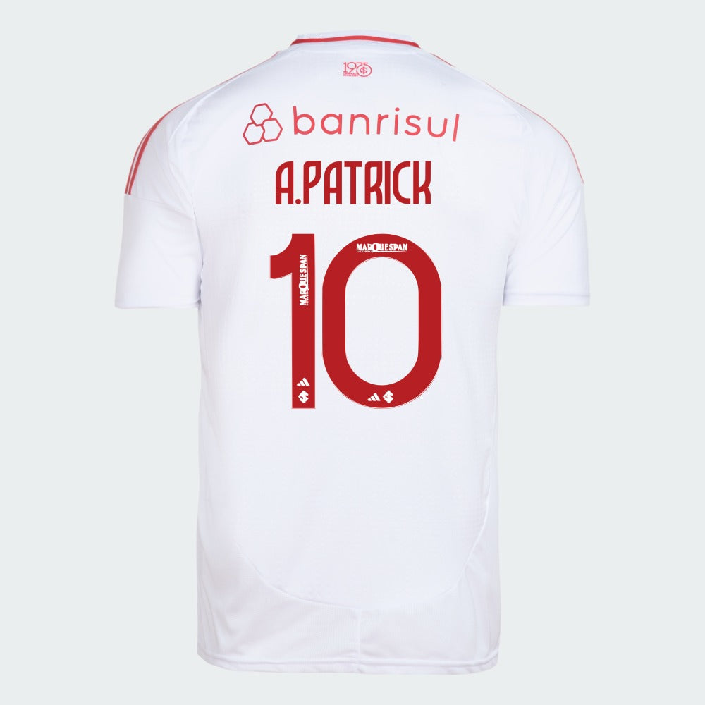 Camisa Adidas Internacional 2025/26 II A. PATRICK N° 10