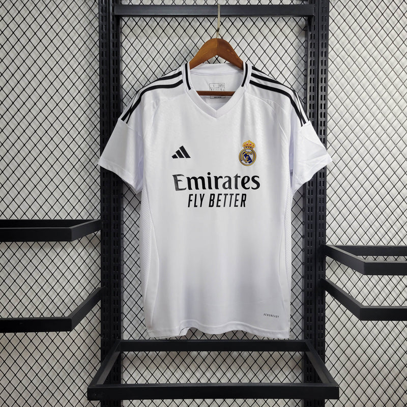 Camisa Real Madrid 24/25 Home  - Branca