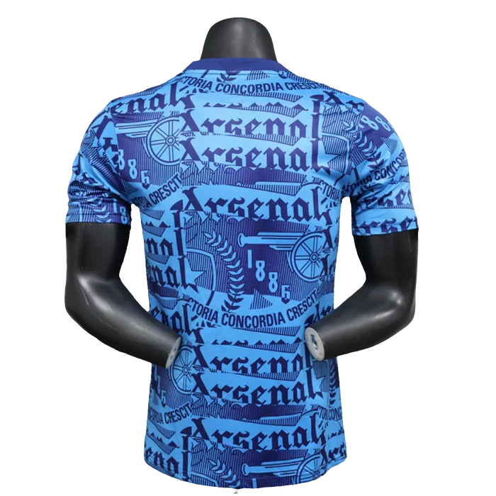 Camisa do Arsenal  25/26 - Azul - Versão Jogador