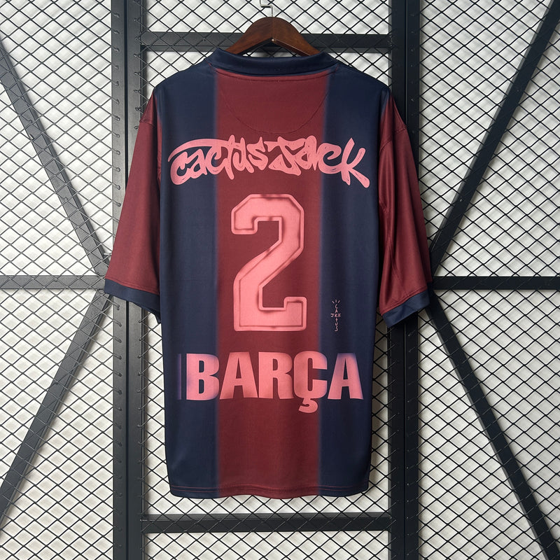 Camisa Barcelona x Cactus Jack - Edição Especial