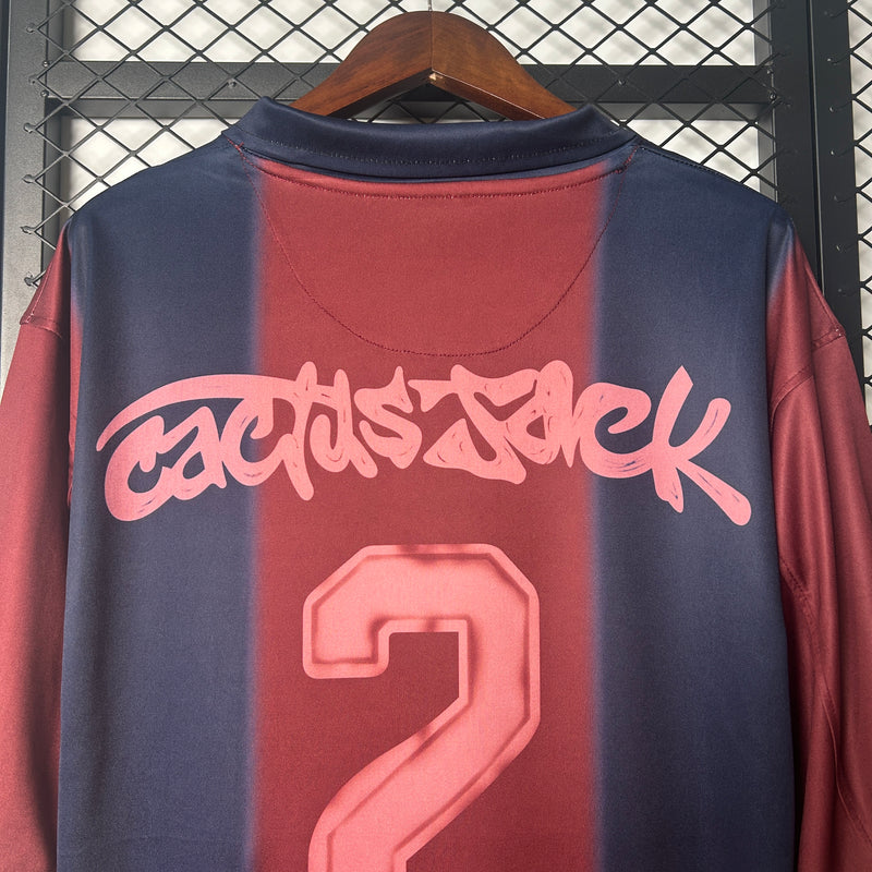 Camisa Barcelona x Cactus Jack - Edição Especial