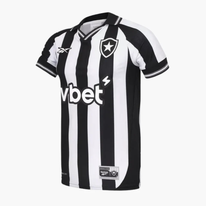 Camisa Botafogo  25/26 - Home Preta+Branco