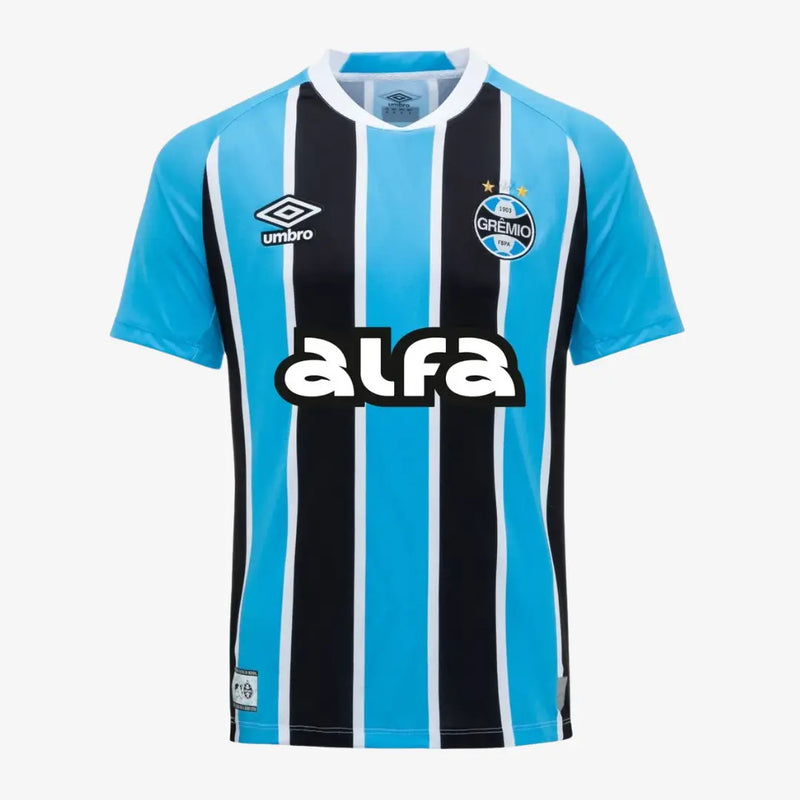 Camisa do Grêmio Azul Listrada 25/26 - Home