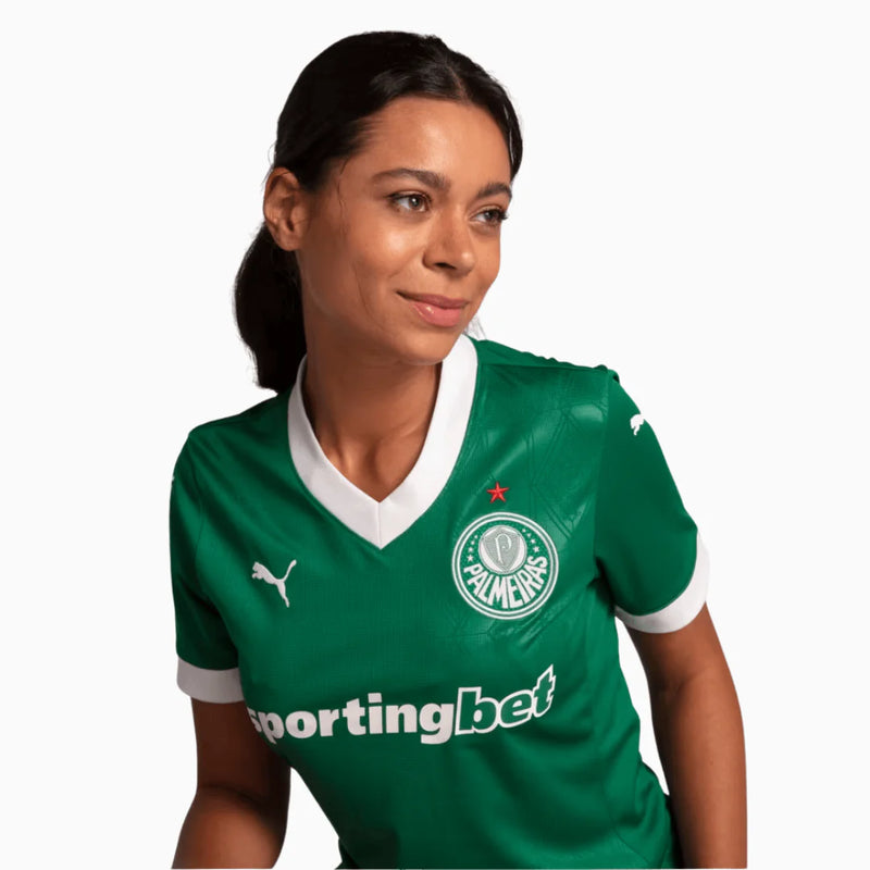 Camisa Feminina do Palmeiras 25/26 - Home