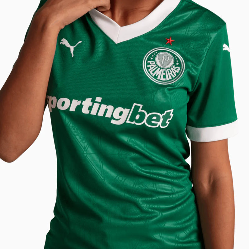 Camisa Feminina do Palmeiras 25/26 - Home