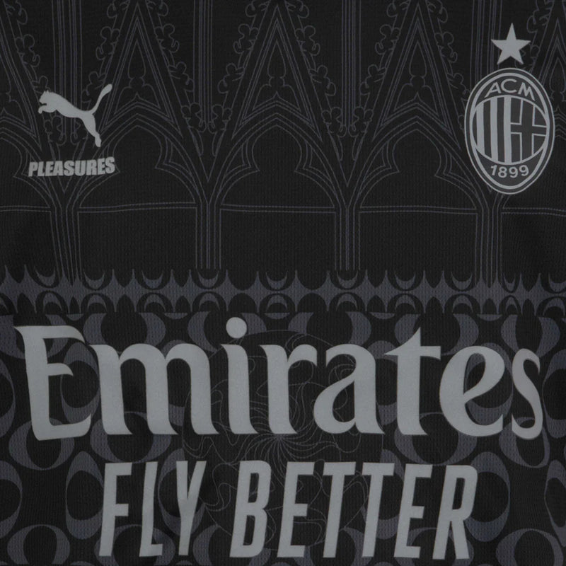 Camisa AC Milan 23∕24Black  - Pleasures