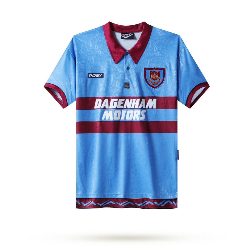 Camisa West Ham Away (2) 1995/97Retrô