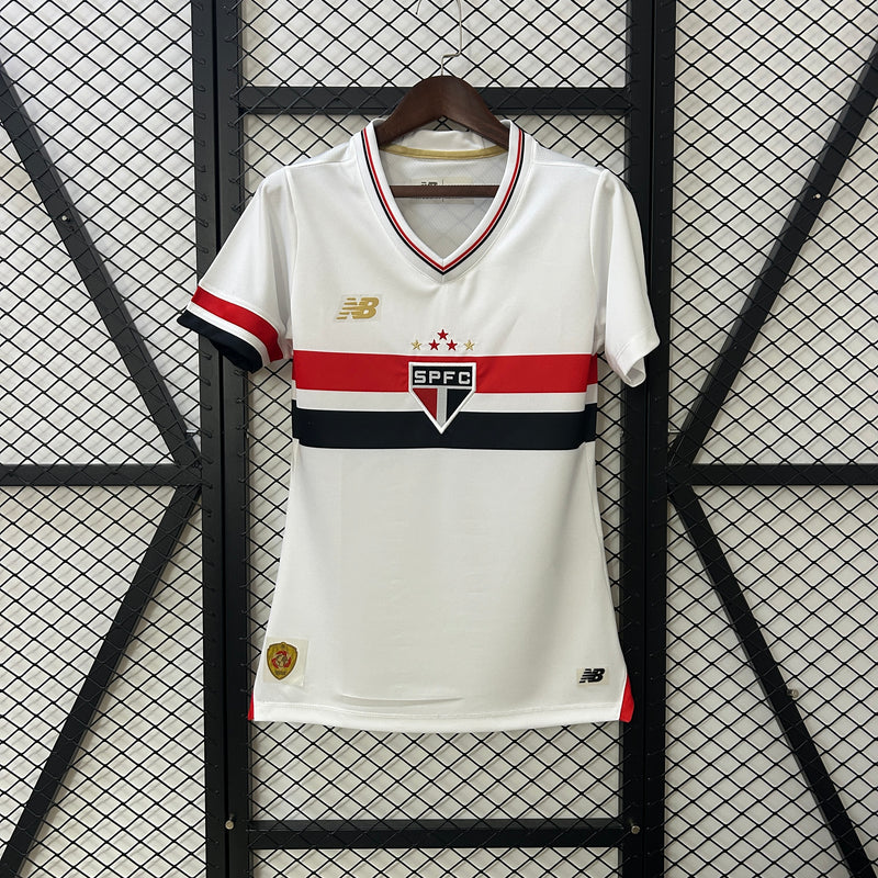 Camisa Feminina São Paulo 25/26 - Home