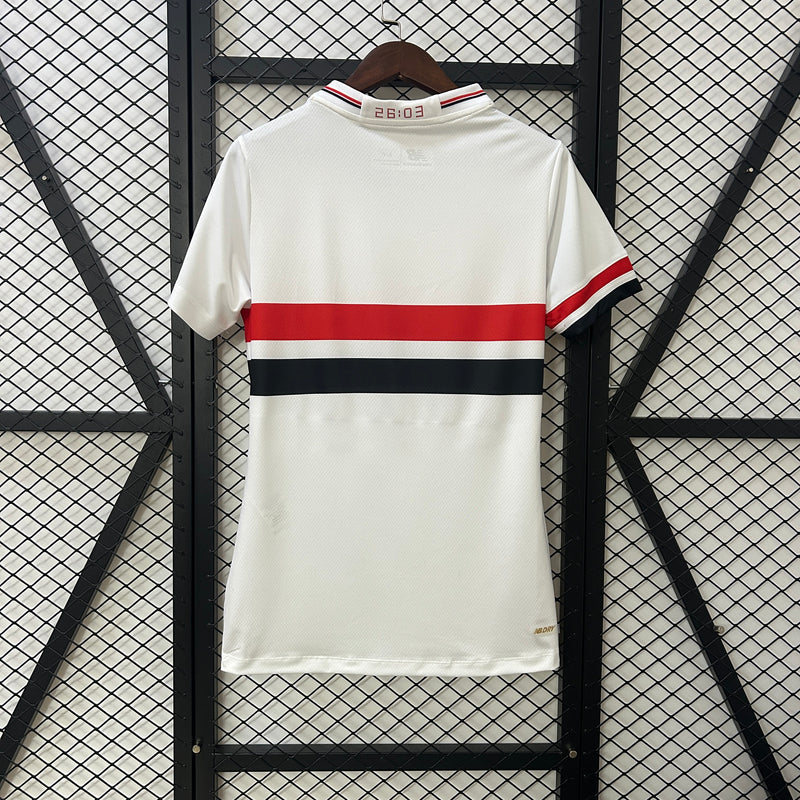 Camisa Feminina São Paulo 25/26 - Home