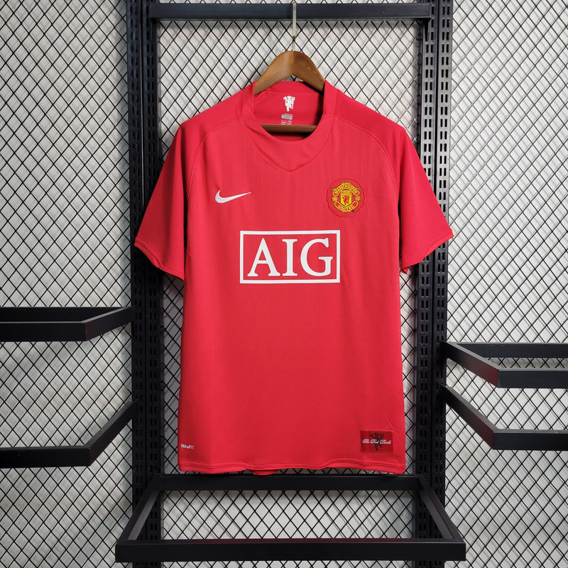 Camisa Manchester United  2007  - Retrô