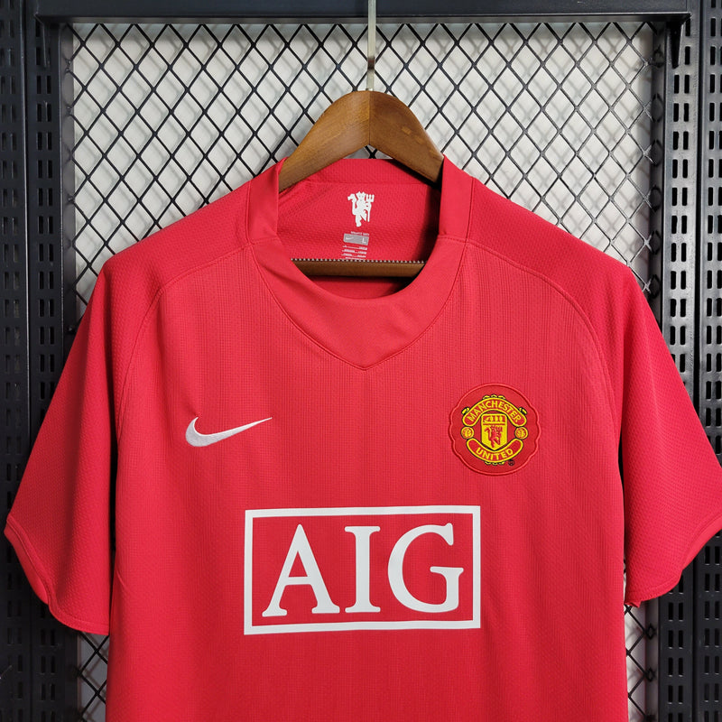 Camisa Manchester United  2007  - Retrô